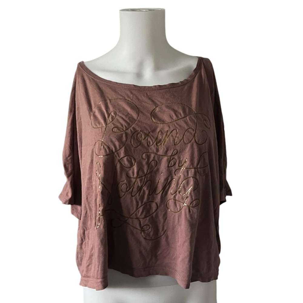 Lucy Activewear Bound By Nothing Cropped T-shirt Lightweight Workout Activewear